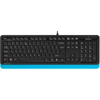 Комплект клавиатура + мышь A4Tech Fstyler F1010 (черный/синий) фото 1
